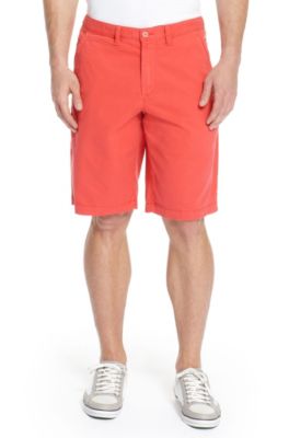 'Locci-D' | Regular Fit, Stretch Cotton Shorts