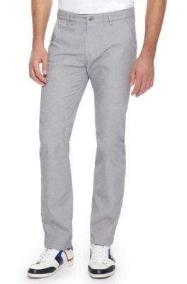 'Delon' | Regular Fit, Cotton Blend Casual Pants
