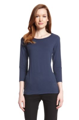 'Top' | Ruffle-Trim Top