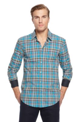 'Ronny' | Slim Fit, Cotton Casual Shirt