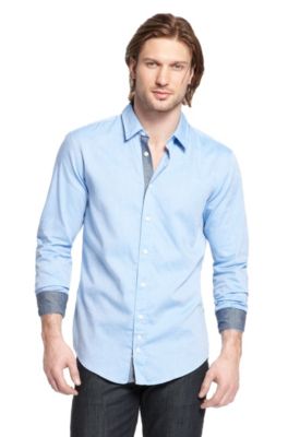 'Cliffe' | Slim Fit, Cotton Casual Shirt
