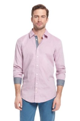 'Cliffe' | Slim Fit, Cotton Casual Shirt