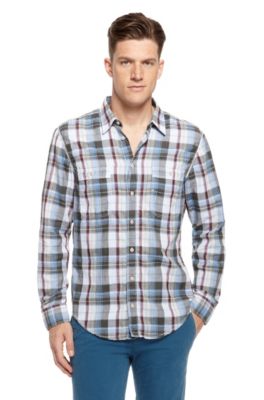 'Califoe' |  Regular Fit, Cotton Casual Shirt