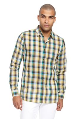 'Elisha' | Slim Fit, Cotton Casual Shirt