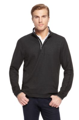 'Sondrio' | Cotton Stand Collar Sweatshirt