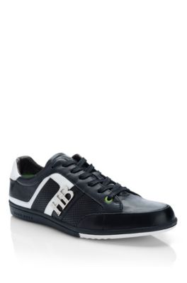 &lsquo;Elodorado&rsquo; | Leather Lace-Up Sneaker