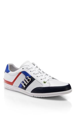 &lsquo;Elodorado&rsquo; | Leather Lace-Up Sneaker