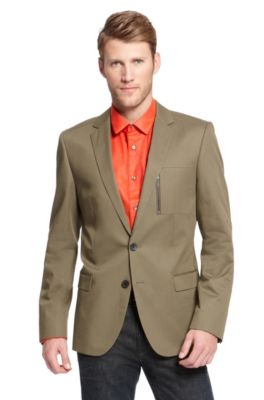 'Astus' | Slim Fit, Cotton Sport Coat