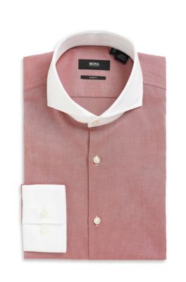 'Johan' | Slim Fit, Spread Collar Dress Shirt