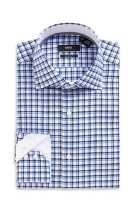 'Eraldin' | Classic Fit, Spread Collar Dress Shirt