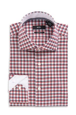'Eraldin' | Classic Fit, Spread Collar Dress Shirt