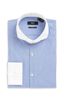 'Johan' | Slim Fit, Spread Collar Dress Shirt