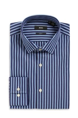 'Jenno' | Slim Fit, Spread Collar Dress Shirt
