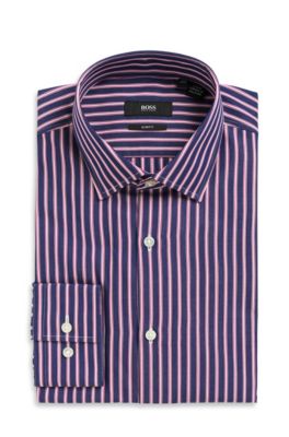 'Jenno' | Slim Fit, Spread Collar Dress Shirt