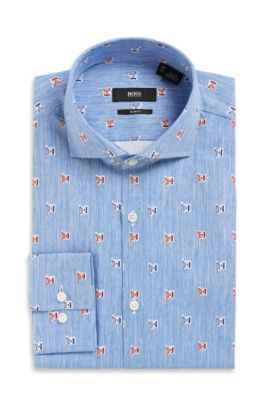 'Jason' | Slim Fit, Spread Collar Dress Shirt