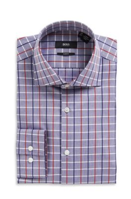 'Jaron' | Slim Fit, Spread Collar Dress Shirt