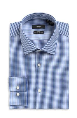 'Jenno' | Slim Fit, Modified Point Collar Dress Shirt
