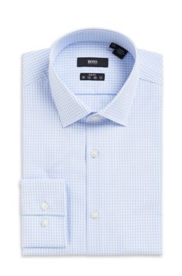 'Jenno' | Slim Fit, Modified Point Collar Dress Shirt
