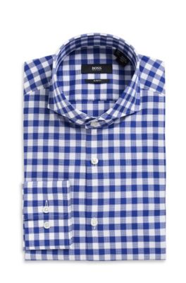 'Dwayne' | Slim Fit, Extreme Spread Collar Dress Shirt