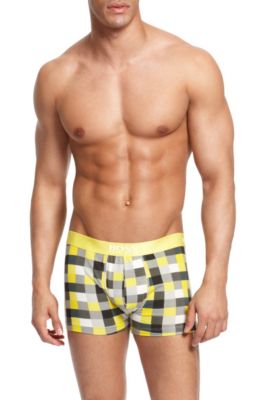 'Innovation Boxer BM' | Stretch Cotton Check Boxer