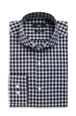 'Dwayne' | Slim Fit, Extreme Spread Collar Dress Shirt