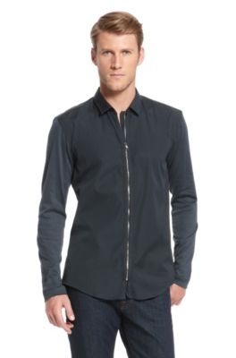 'Ender' | Slim Fit, Cotton Casual Shirt