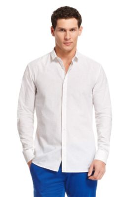 'Eino' | Slim Fit, Cotton Dress Shirt 