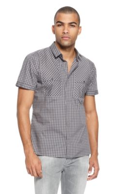 'Eirik' | Slim Fit, Cotton Casual Shirt