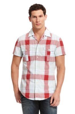 'Casoe' | Regular Fit, Cotton Casual Shirt