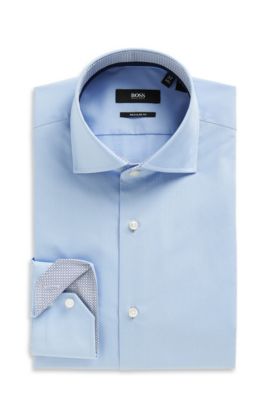 'Eraldin' | Classic Fit, Spread Collar Dress Shirt