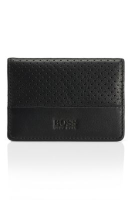 'Lomit' | Perforated Leather Card Case
