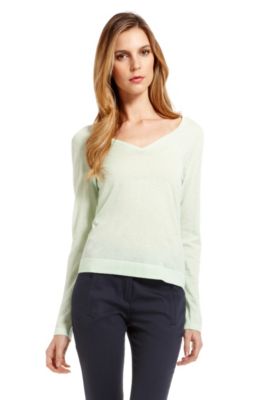 'Sweater' | Wool-Blend V-Neck Knit