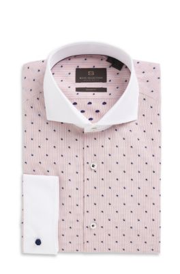 'Salvor' | Shaped Fit, Spread Collar Dress Shirt