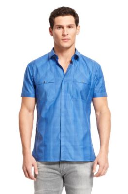 'Eirik' | Slim Fit Cotton Casual Shirt 