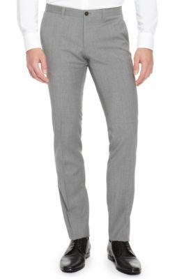 'Winng' | Extra Slim Fit, Virgin Wool Dress Pant