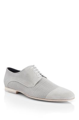 'Ution' | Leather Perforated Casual Shoe