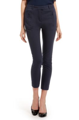 'Anaita' | Stretch Cotton Cropped Pants