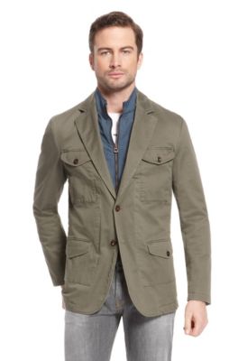 'Beak' | Slim Fit, Cotton-Blend Sport Coat