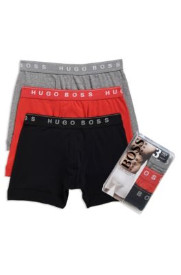 '3P BM' | Cotton Boxer Brief, 3-Pack