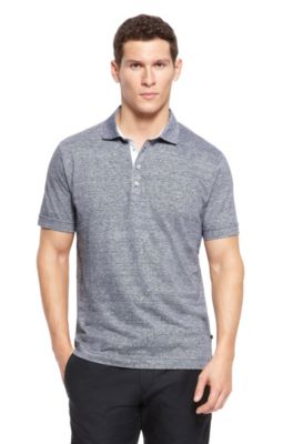 'Perret' | Cotton-Linen Polo Shirt