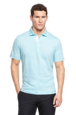 'Perret' | Cotton-Linen Polo Shirt