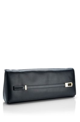 'Tara' | Leather Foldover Clutch