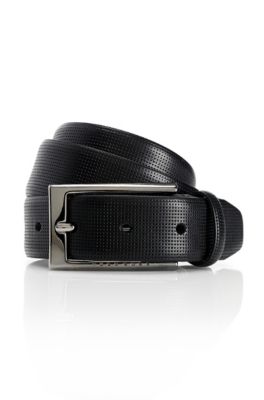 'Coriolo' | Perforated Leather Belt