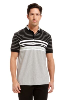 'Paule' | Slim Fit, Cotton Blend Polo Shirt