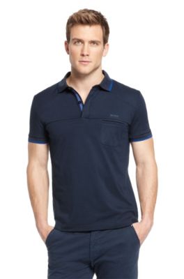 'Pagno' | Slim Fit, Performance-Blend Polo Shirt