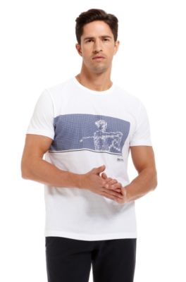 'Tee MK' |  Cotton Graphic T-Shirt