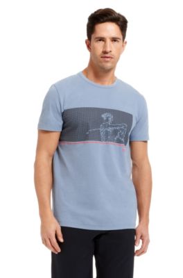 'Tee MK' |  Cotton Graphic T-Shirt