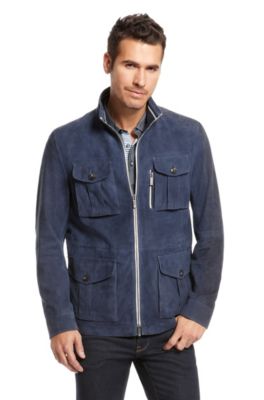 'Rudo' | Patch Pocket Leather Jacket