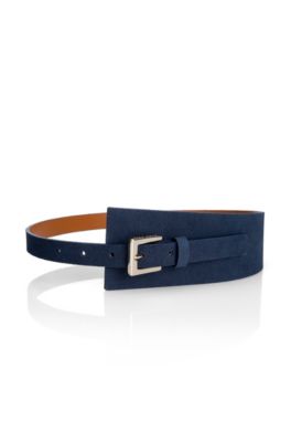 'Catlyne' | Leather Asymmetrical Belt