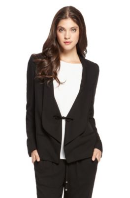 'Anilli' |  Tie-Front Unstructured Blazer